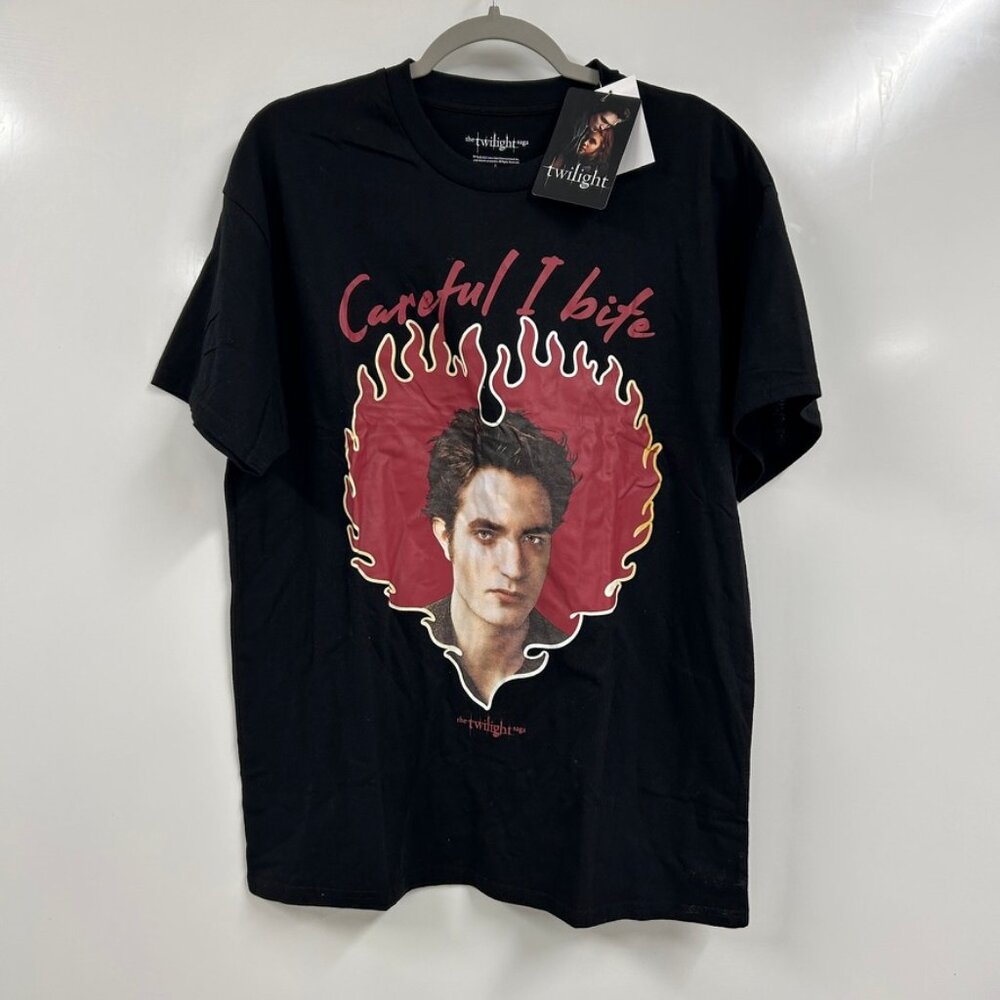 Twilight Edward Cullen Graphic Tee NWT Large Y2K Vampire Movie Merch Goth Grunge